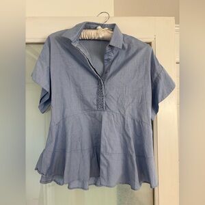 Womens A-Line Collared Shirt